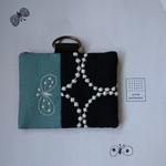 tambourin×choucho パッチワーク パスケース ミナペルホネン ハンドメイド