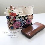 バックインバック♡flowerblack