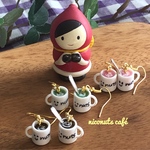 まぜまぜラテのピアス