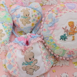 【専用】hana*ハンドメイド☆まんまるクッション/巾着/ハートオーナメント2点