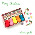 乙女のX'mas★ミニお菓子ブーツのオーナメントセット