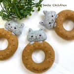 《新作》babyシリーズ＊フェルトねこのガラガラ（ラトル ）