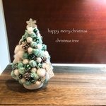 Xmas◇クリスマスツリー◇雪の結晶のホワイトグリーンB