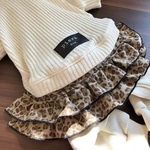 イタグレ 服 エクリュテレコ×ブラウンヒョウ