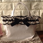 🖤モノトーンカラートートバッグ🖤