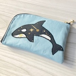 ミニorca！L字ファスナーポーチ