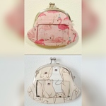 ご依頼品☆がま口 パスケース  (2個組)