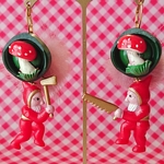 専用🎅こびとの耳飾り🎅赤🍄クリスマス