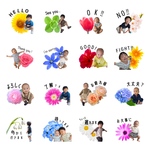 お花 ❁ LINEスタンプ