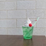 「ソフトクリームソーダ」インテリア雑貨