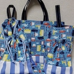 通園、通学グッズ♡5点セット【乗り物】
