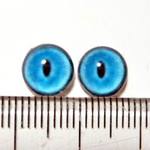 オーダーのお品○半球グラスアイ○猫目○8ｍｍ2セット