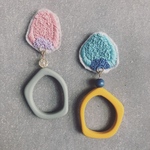 candy×foop刺繍ピアス