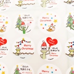 【Xmasジェームス君･ほんの気持ち シール】 サンキューシール