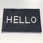 HELLO 玄関 ラグマット【日本製】
