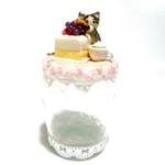 にゃんこのしっぽ〇にゃんこのスイーツデコボトル○プチケーキ○さば白猫