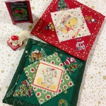 動物たちのクリスマスコースター