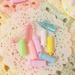 Babyshower☆哺乳瓶mini milk bottle カラーmix15個入り