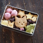 「ねこたちのクリスマス♪クッキー缶」（Ｓ）