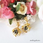 【新作】エンゼルフィッシュ　ピアス　イヤリング