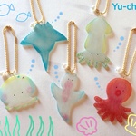 海のいきものキーチェーン
