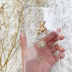 bare×flower×heart iphonecase