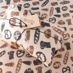 【WRAPPING PAPER】Bread（4枚入り/ラッピングペーパー）