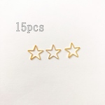 【星メタルリング14mm 15個セット】