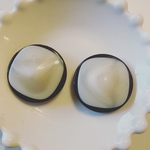 1セットのみ◆ デッドストック　30mm ボタン　アイボリー