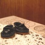 【本革・オビツ１１・靴】スリッポン・黒