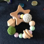 歯固めハンドメイド☺︎名入れもできます☆