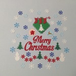 クリスマス🎄アルバム飾り、カードのデコレーションに(846)