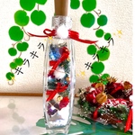 ⭐️キラキラ⭐️クリスマスツリー風ボトル⭐️