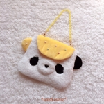 【E・ばなな】ちょこぱんフェイスポーチ♪