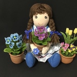 💐 《お取置き中》 Ｄ様へのお品物です。 💐 ミニチュアフラワー 樹脂粘土花