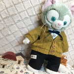 ジェラトーニカーディガンセット マスタード