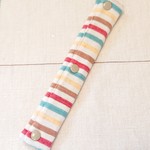 水筒の肩ひもカバー☆カラフルボーダーニット 男の子 女の子