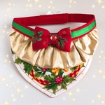 2019クリスマスバンダナ(ゴールドフリル)