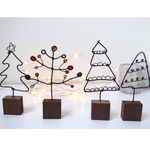 【新作】4種類のツリー🎄そのままポン♪と置くだけで冬支度🎄