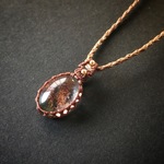 ガーデンクォーツ macramé ペンダント