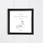 ベビーポスター （サイズは要相談）データ納品