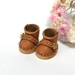 ＊送料無料＊mini☆mini ミニチュアショートブーツ⑭（星&キャメル)