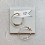 #060 clear big hoop