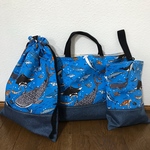 【再販】★入園、入学★レッスンバッグ、お着替え袋、シューズ袋セット  