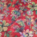 『大特価』赤と花柄で艶やかに／Attractively with red and floral pattern