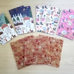 クリスマス用小さな袋2種11枚セット(シール付き)