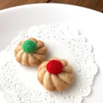 ドレンチェリークッキー  羊毛フェルトブローチ