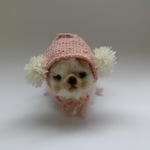 ポンポンずきん(いちごみるく)