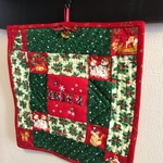NOEL  刺繍のタペストリー
