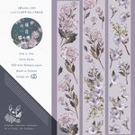 [樂意Loidesign] [LY-059P] 璃花(あきばな) 花柄 マットPETテープ(剥離紙付き)